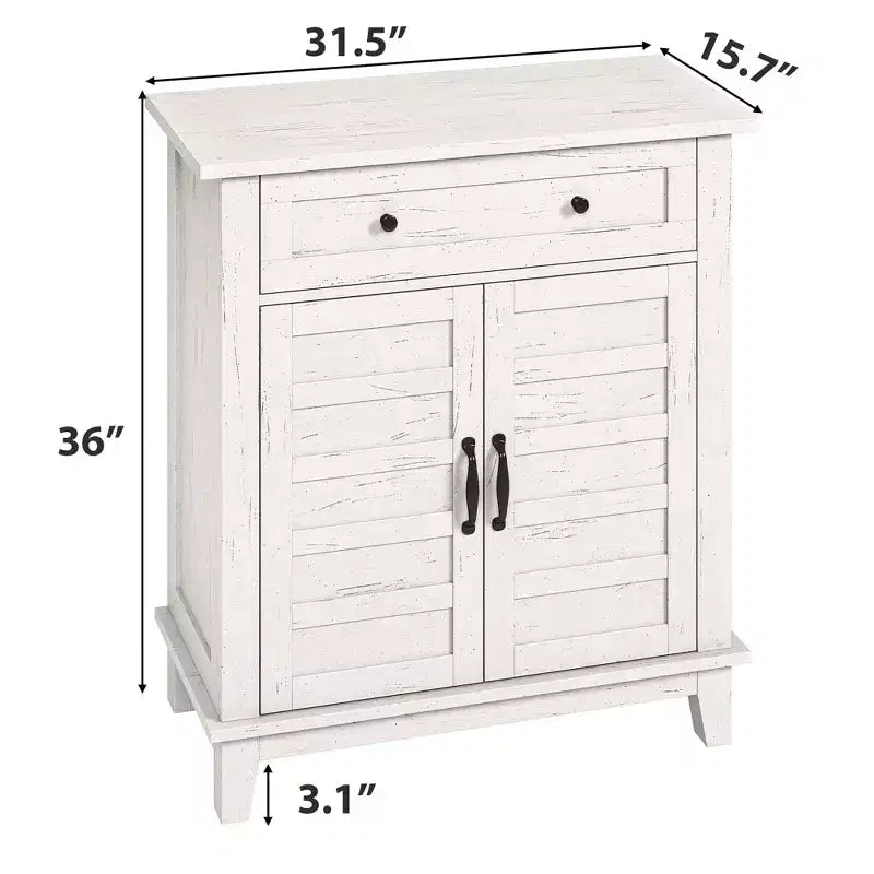 Meuble de rangement de ferme réglable, avec étagères à 3 niveaux,