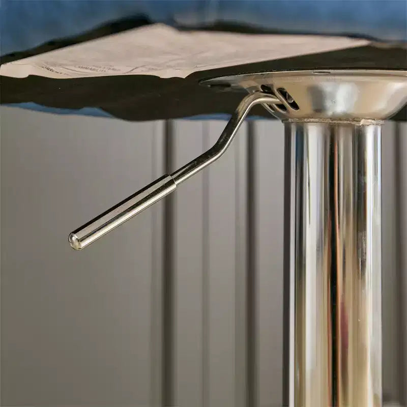 Tabourets de bar (lot de 2), chaises de bar rembourrées pivotantes à 360°, tabourets de bar modernes avec dossier capitonné intégral, tabouret réglable en hauteur