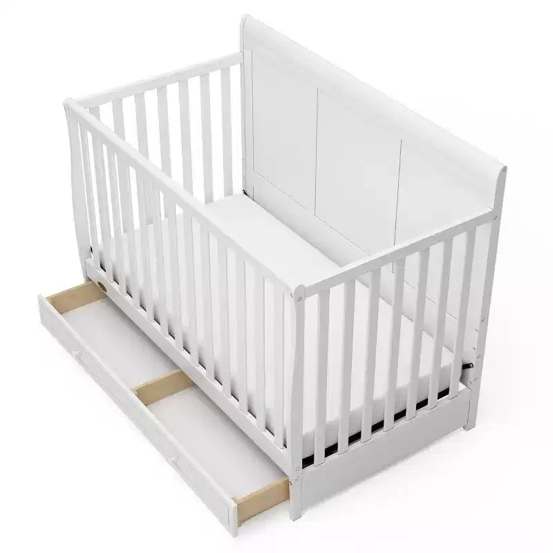 Lit de bébé convertible 4-en-1 Asheville avec tiroir