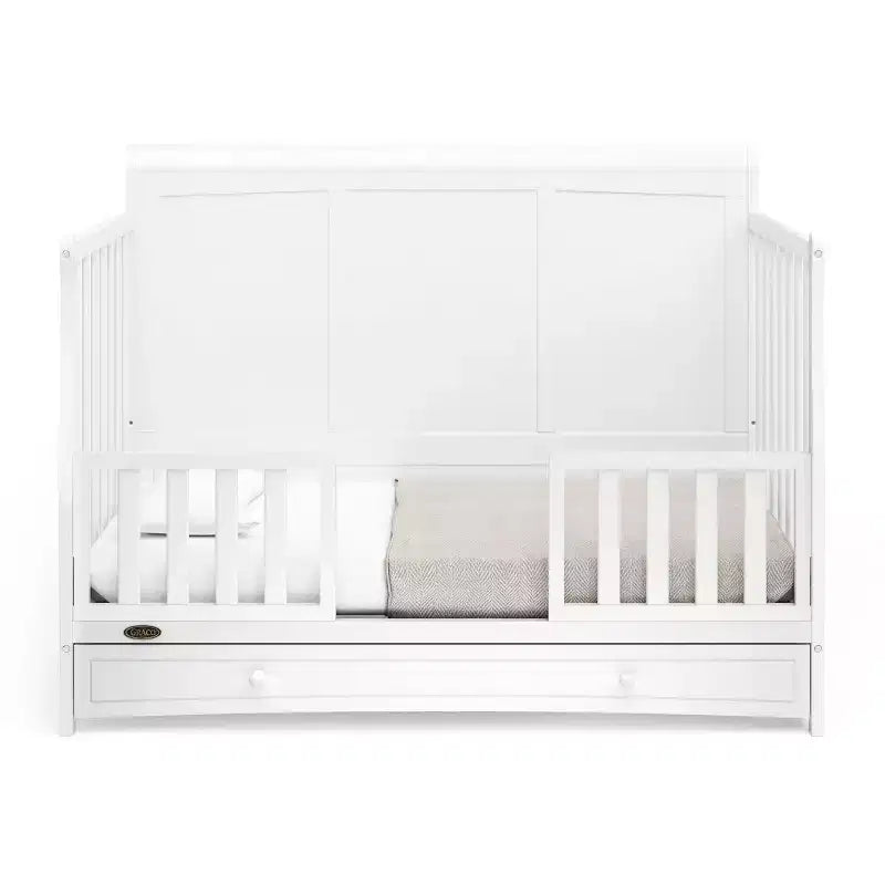 Lit de bébé convertible 4-en-1 Asheville avec tiroir