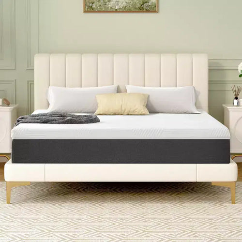 Matelas en mousse à mémoire de forme 12 pouces dans une boîte, doux et respirant, toucher doux