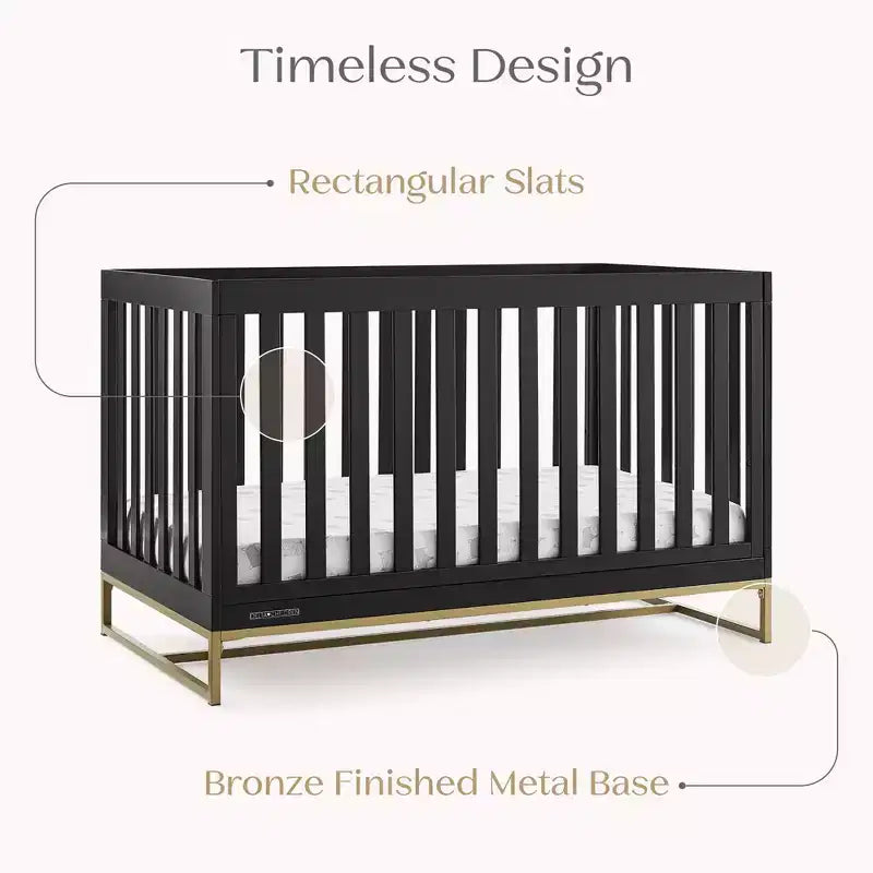 Lit de bébé 4-en-1 avec conversion en lit de jour