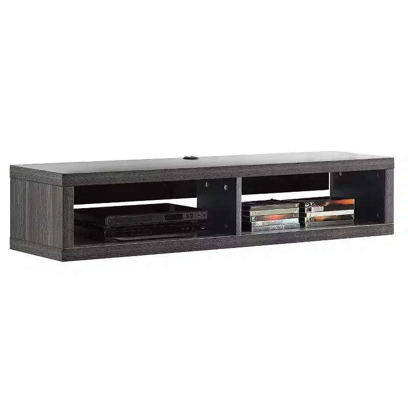 Shallow Wall Mounted A/V Console TV Stand for TVs up to 60 - Martin Furniture